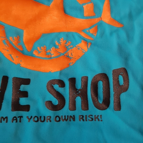 Gymboree boys size 3 shark swim rash guard - Picture 2 of 3